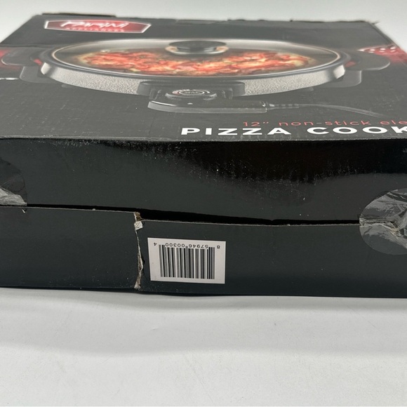 New Portable & Versatile Parini 12” Non-Stick Electric Pizza Cooker - Picture 3 of 4
